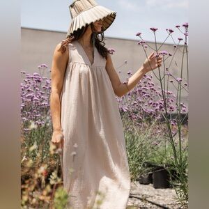 Go Gently Nation Women’s Gauze Frock Maxi Dress Size Large